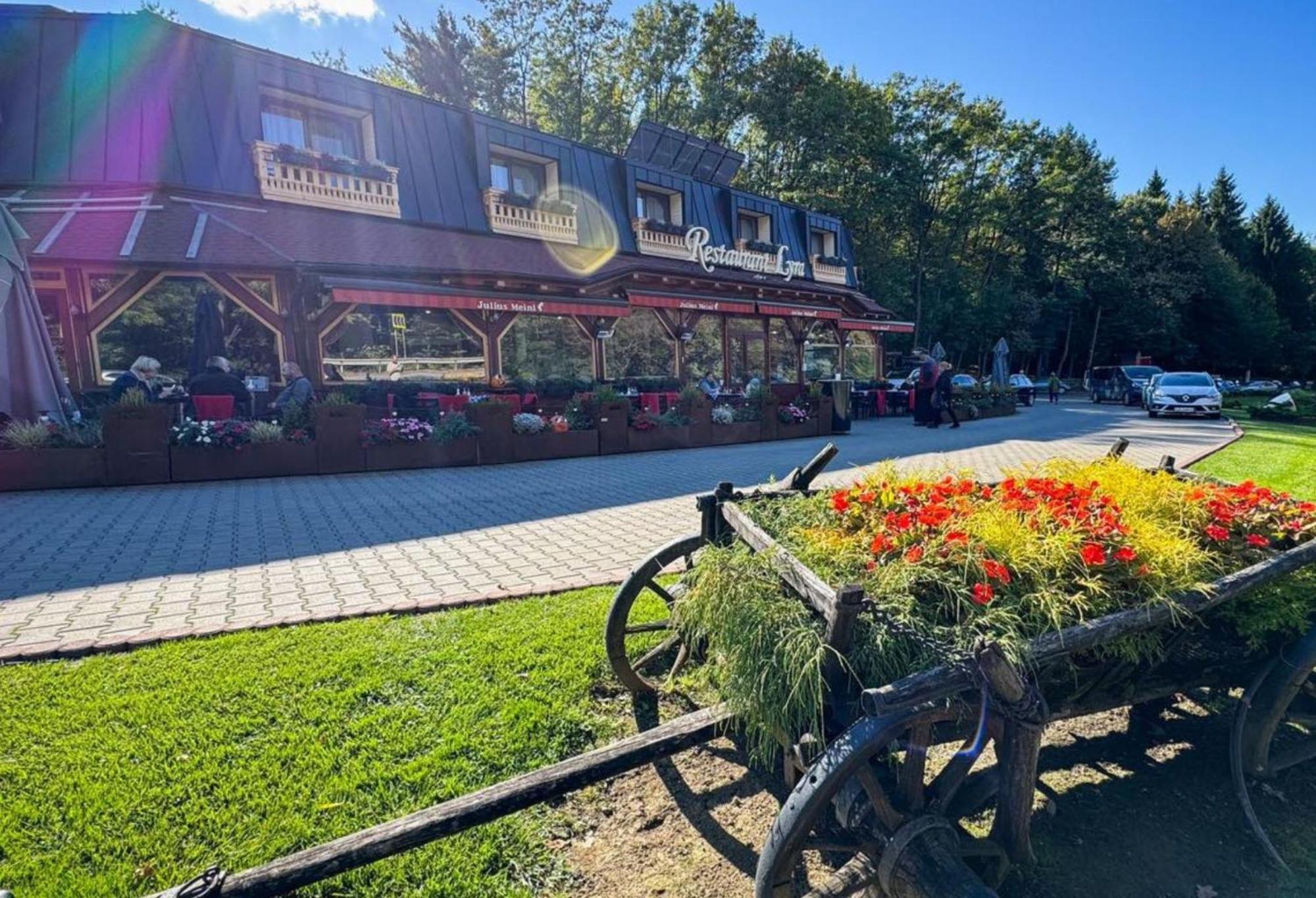 Pensiune Restaurant Lyra Corunca Luaran gambar